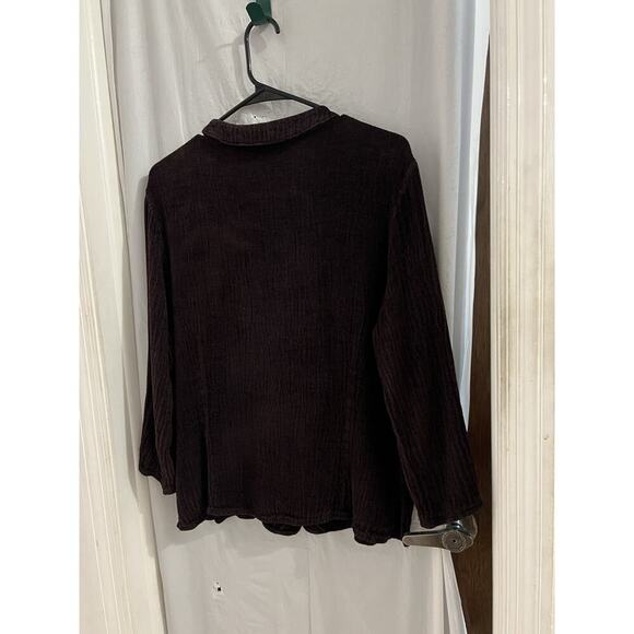 CP Shades Linen Blend Button Down Shirt/Shacket - M - Picture 5 of 5